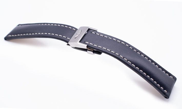 Horlogebandje Pilot donkerblauw | passend voor Breitling horlogeband 