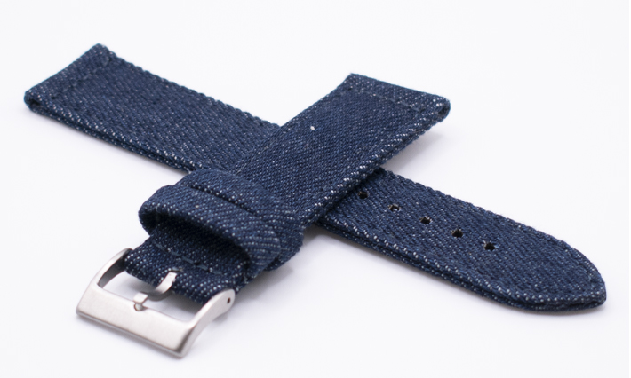 Horlogebandje Jeans Donkerblauw | Gul