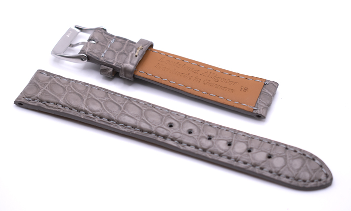 Horlogeband Frosted grijs | passend voor Edox