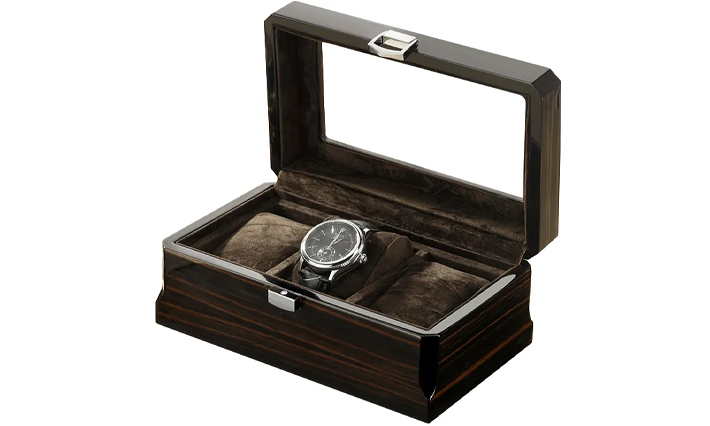 Luxe Horloge kist Bantoon zwart 3 | Horloge opbergboxen 
