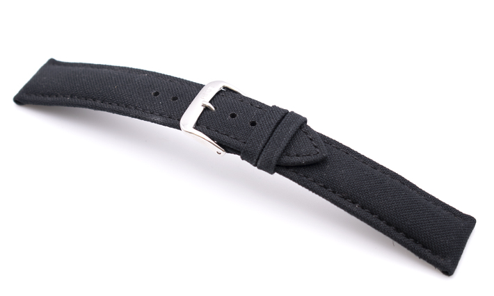 Horlogeband Seaqual zwart | voor Vegan 