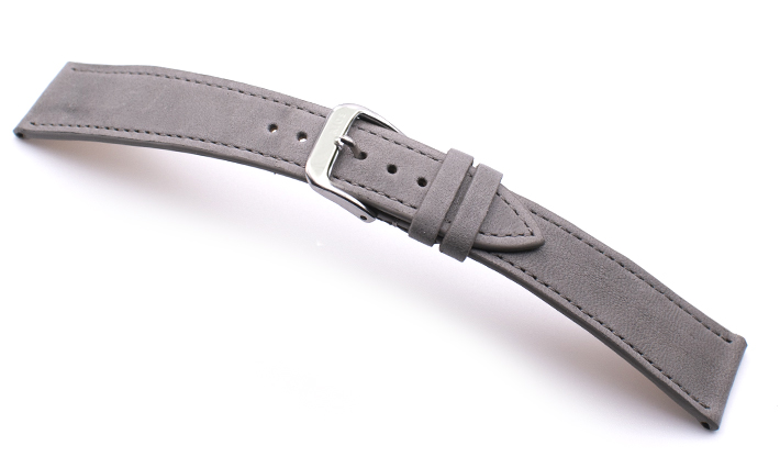 Horlogeband Hermes Leer Grijs | voor Rolex 