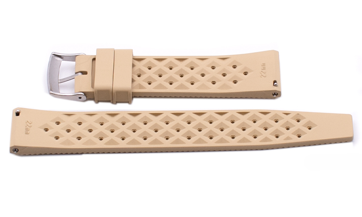 Horlogeband Tropical beige | voor Tissot