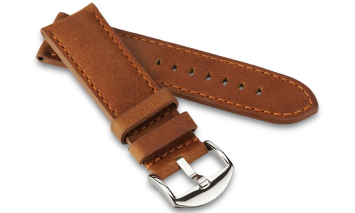 Horlogeband Derby Cognac | voor Asus ZenWatch