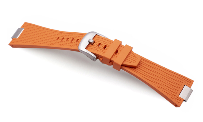 Horlogeband Premium Rubber oranje  | Tissot PRX 