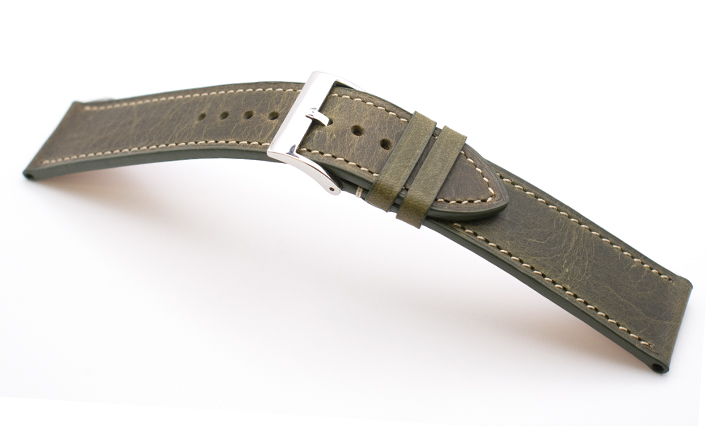 Horlogeband Italian Calf  Groen | voor Certina 