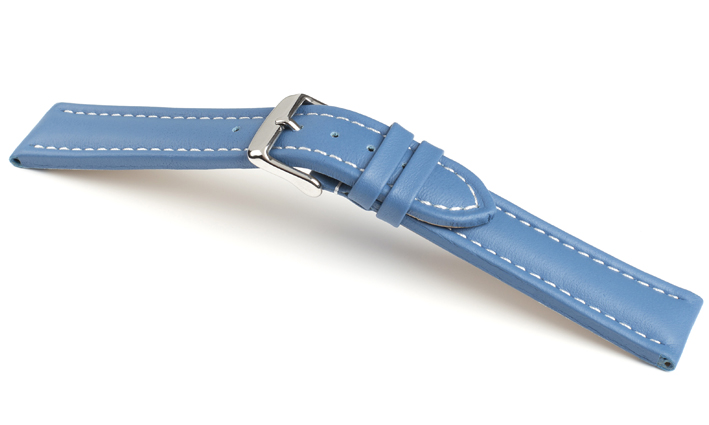 Horlogeband Basel WN meerblauw | voor Zeno 