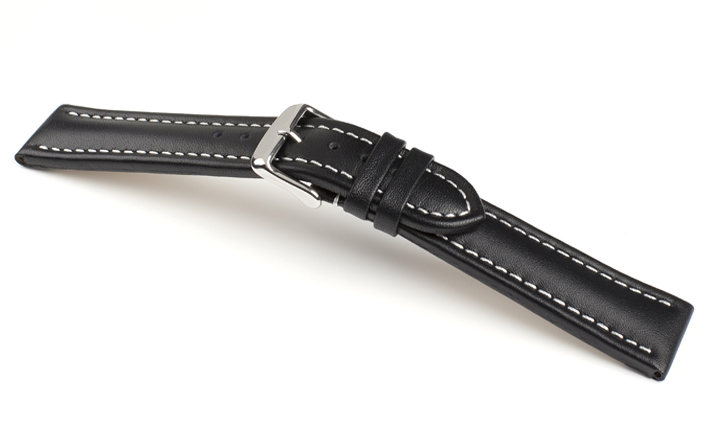 Horlogeband Basel WN zwart | voor Timex 