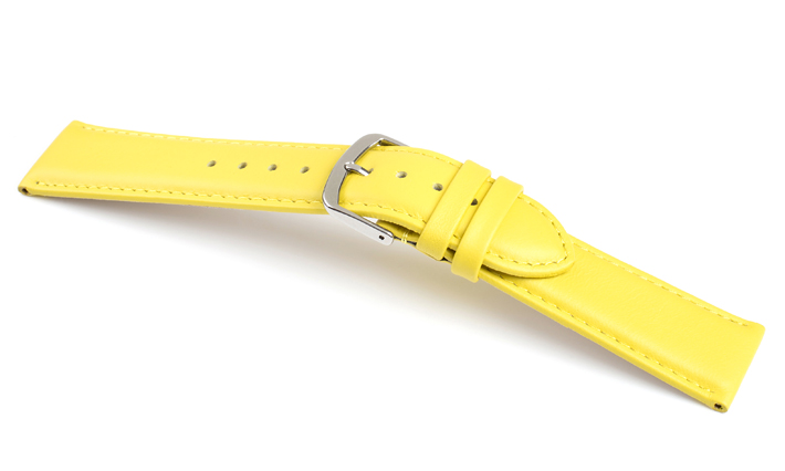 Horlogeband Chur geel | voor Daniel Wellington 