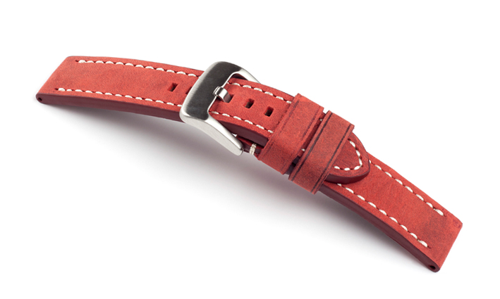 Horlogeband Terra rood | voor Bell & Ross 