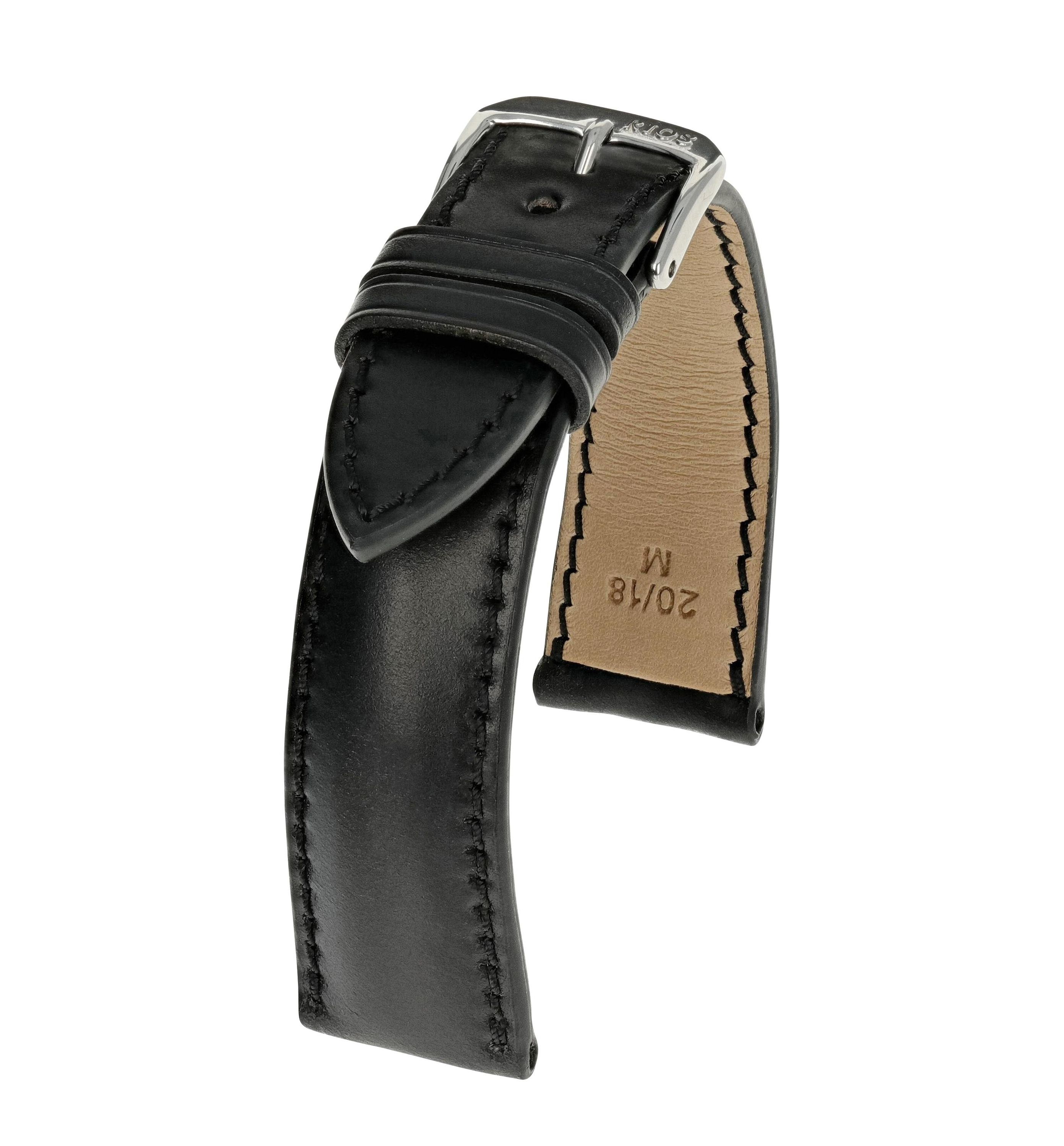 Horlogeband Chicago zwart | voor Montblanc