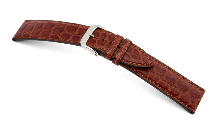 Horlogeband Prestige mahagoni | passend voor Cartier 