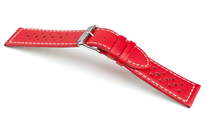 Horlogebandje Chur 246 rood | voor Leer 