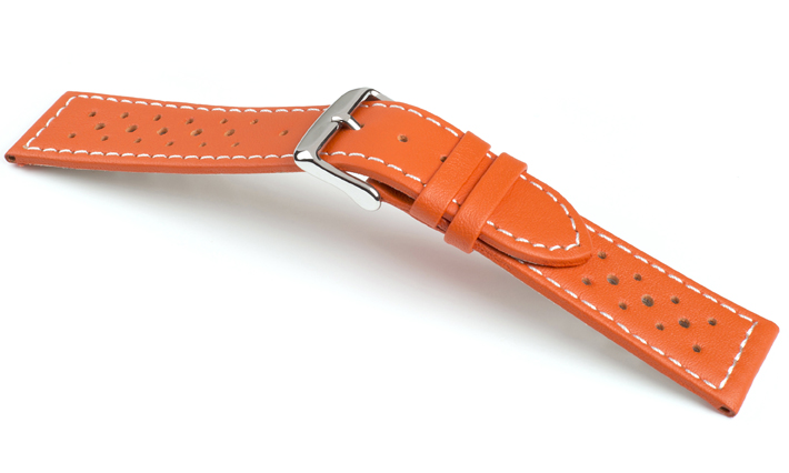 Horlogebandje Chur 246 oranje | voor Leer 
