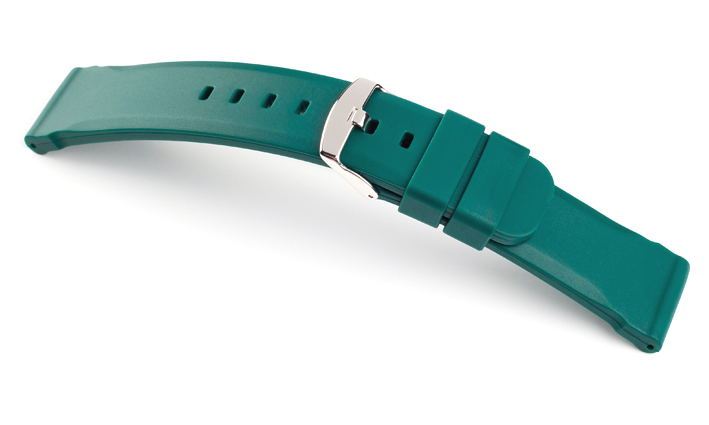 Horlogeband Silicone Chrono groen | de Horlogebanden Specialist | De Specialist