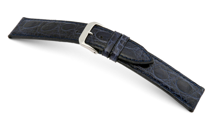 Horlogeband Bahamas donkerblauw | voor Hermes 