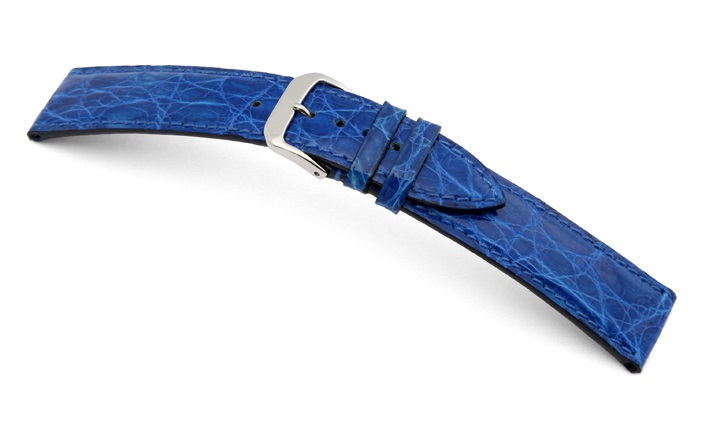 Horlogeband Bahamas azuurblauw | voor Patek Philippe 