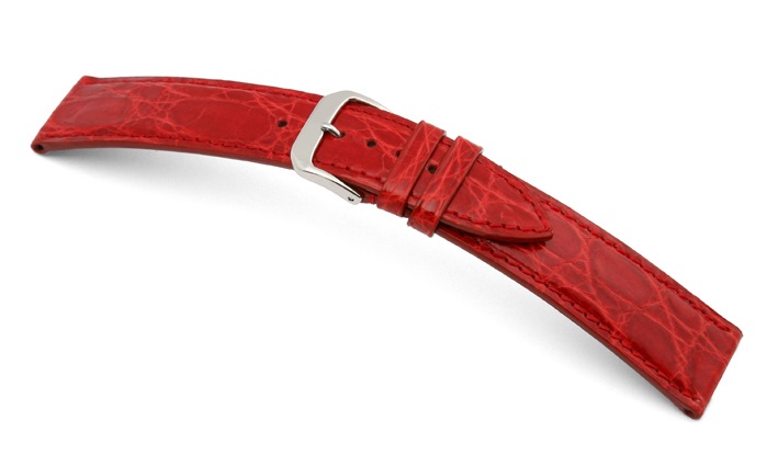 Horlogeband Bahamas rood | voor Cartier
