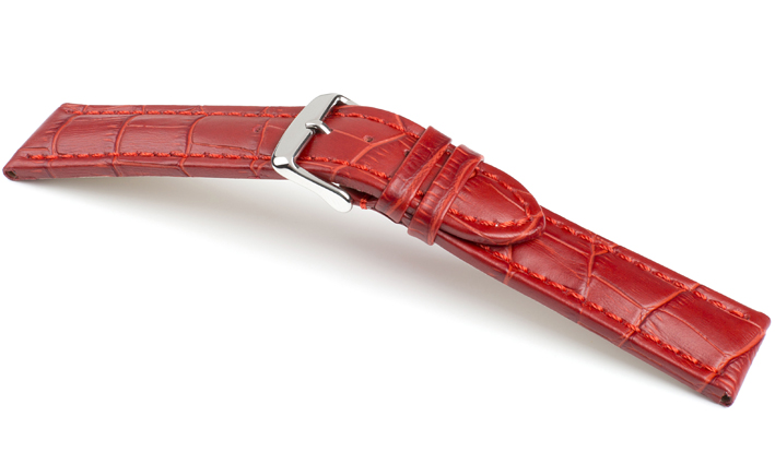 Horlogeband Kalimat rood | voor Daniel Wellington 