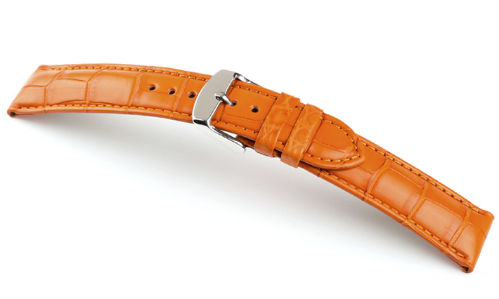 Horlogeband Louisiana oranje | voor Hermes 