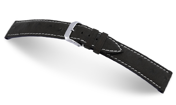 Horlogeband Maxime zwart | voor Jaeger Le Coultre 