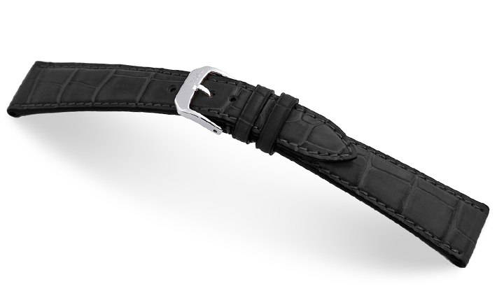 Horlogeband Geneve zwart | de Horlogebanden Specialist 